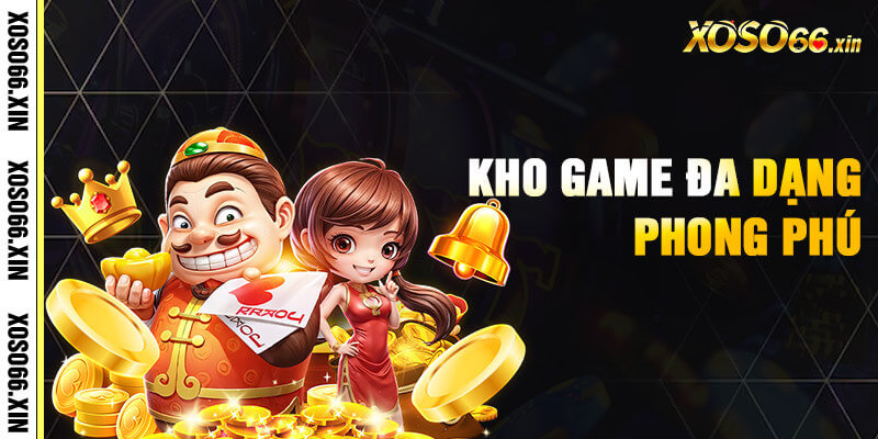 Các sảnh game ăn khách nhất của nhà cái Xoso66